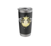 Old's Kool Leopard Mirror Wild Reflections Retro Jungle Fury Stainless Steel Insulated Tumbler