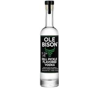 Ole Bison Dill Pickle Flavoured Vodka | 75cl | 40% ABV | Premium American Craft Vodka | 5 Times Distilled Corn Vodka | Perfect for Bloody Mary Cocktails & Pickleback Shots