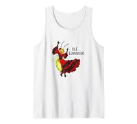 Olé Luminoso Dancing Firefly Funny Tank Top