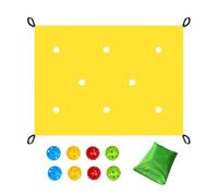 ole Tarp - Polyester Team Challenge Game with Synchronized - 216cm Portable and Cavity Game | Emotional Connections Group Game Activity Set for Home, Backyard, Party