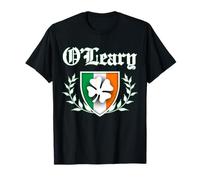 O'Leary Irish Shamrock Crest T-Shirt