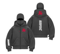 OLEBYKEZ Men's Balaclava Hoodies for A.k.ra.p.o.vi.c Sport Coats Zipper Printing Tops Hoody Outwear with Pocket Street Wear Comfort Sweatshirt Hooded Jackets-HuiS||s
