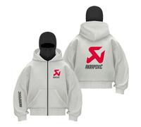 OLEBYKEZ Mens Printing Balaclava Hoodies for A.k.ra.p.o.vi.c Tops Hoody Active Coats Zip Up Activewear Windproof Outwear Contrast Color Sweatshirt-QHS||x_l