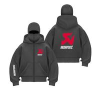OLEBYKEZ Mens Printing Balaclava Hoodies for A.k.ra.p.o.vi.c Tops Hoody Active Coats Zip Up Activewear Windproof Outwear Contrast Color Sweatshirt-HuiS||m