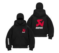 OLEBYKEZ Mens Printing Balaclava Hoodies for A.k.ra.p.o.vi.c Tops Hoody Active Coats Zip Up Activewear Windproof Outwear Contrast Color Sweatshirt-HeiS||xx_l