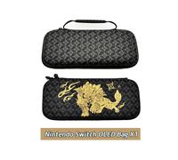 (OLED-B) Monster Hunter Storage Bag for Nintendo Switch OLED Case Bracket Rocker Cap Protective Shell for Console Game Accessories