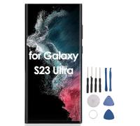 OLED for S23 Ultra 5G, LCD Screen Replacement for S23 Ultra, Touch Digitizer Display Screen Assembly with Frame Toolkits SM S918B, EU International Version, 6.8 inch