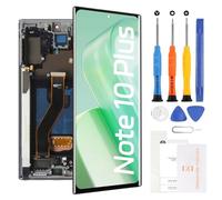 OLED for Samsung Galaxy Note 10 Plus Screen Replacement 6.8" SM-N975 SM-N976 LCD Display Touch Digitizer Glass Assembly - Tools - Black with Frame
