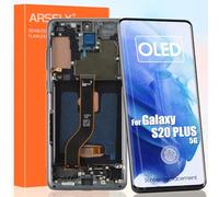 OLED Screen for Samsung Galaxy S20 Plus 5G LCD Display for Samsung Galaxy S20+ 5G G985 G985A G985F G985P G9860 G986U Touch Screen Replacement with Tools (Black with Frame)