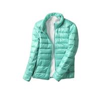 OLEETS Women'S Down Jacket - Women Winter Coat Outdoor Windproof Warm Tops Outerwear S-7Xl Plus Size Fashion Autumn Long Sleeves Clothes,Green,7Xl