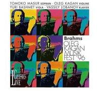 Oleg Kagan Musik Fest.'96 by J. Brahms (1998-09-01)