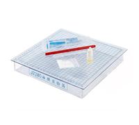 Oleic Acid Monolayer Experiment Board Set with Transparent Marking Guide, Physics Learning Tool for Visual Science Demonstrations and Home Projects Hobby Learning Observation Practice School Lesson