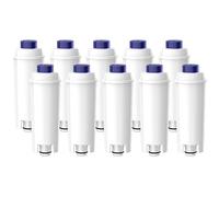 Oleic Water Filters for Delonghi Magnifica S Coffee Machine, Delonghi Dinamica Filter and ECAM/ETAM/ESAM/BCO Series, DLSC002 Filter Cartridge, Water Softening Filter (10 Pieces)