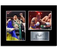 Oleksandr Usyk Boxing World Champion A4 Printed Signed Poster Photo Display Mount Gift For Boxing Fans