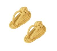 OLEOJH 2 Pcs Dog Chewing Toys, Pet Anxiety Relief, Dog Grinding Toys, Teeth Cleaning Slippers Plush Dog Toys, Suitable for Small and Medium-Sized-Orange