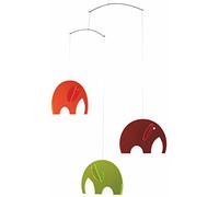 Olephant Plexi Mobile by Flensted - 24-Inches - High Quality Plastic - Handmade in Denmark
