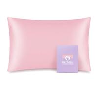 OLESILK 100% Mulbery Silk Pillowcase with Hidden Zipper for Hair and Skin Beauty,Both Sides 19mm Charmeuse Gift Box - Pink, Toddler