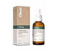 Oleus Calming Healthy Aging Hemp & Squalane Serum, 50ml, 100% Vegan, Daily Support for Dry Fatigued Skin