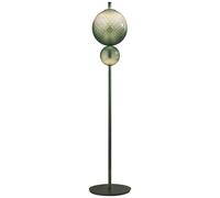 OLEV LED floor lamp TERRA&LUNA, green, metal/glass, 184 cm 927