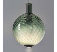 OLEV LED pendant BEAM STICK NUANCE BALLOTON, green Ø 20 cm 927