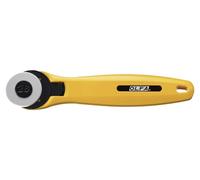 OLFA 1131976 Small Rotary Cutter, Yellow, 28mm