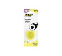 OLFA 28 mm 6-Piece Stainless Steel Spare Blades, Silver