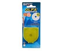 Olfa Rotary Blade Refill RB-45 45 mm Tungsten Tool Steel 10-pack