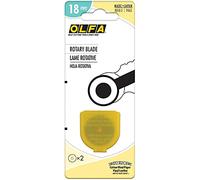 OLFA 9463 RB18-2 18mm Rotary Blades, 2-Pack, Silver