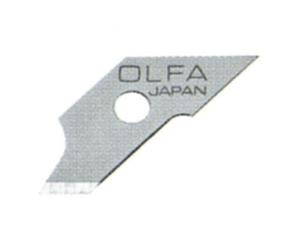 OLFA COB-1 Stainless Steel 6-Piece Compass Blade, Silver