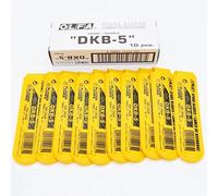 OLFA DKB-5 30-degree sharp angle art blade wallpaper/car film blade 50 pieces, Made in Japan, Silver