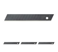 OLFA FWB-10 - Pack de 10 cuchillas troceables 12,5 mm Ultra-Flexible negras (Pack of 4)