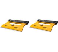 OLFA GSR-1/3B - Rascador de vidrio cuchilla inoxidable con 3 cuchillas Extra de 18 mm x 120 mm (Pack of 2)