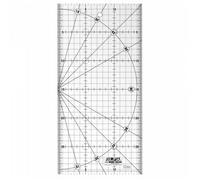 OLFA Non-Slip Frosted Acrylic Quilting Ruler Advantage - 15 x 30cm - MQR1530