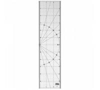 OLFA Non-Slip Frosted Acrylic Quilting Ruler Advantage - 15 x 60cm - MQR1560