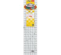 OLFA Non-Slip Frosted Acrylic Quilting Ruler Advantage - 6 x 24 inches - QR624