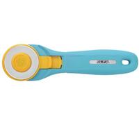 Olfa RTY-2/C Splash Rotary Cutter, Aqua, 45 mm, Turquoise