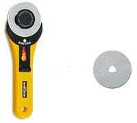 Olfa The maximum sharpness/Made in Japan 60 mm tungsten steel Big Rotary Cutter & 60mm Rotary Blade Refill, 1-Pack Value Set (with our shop original description of goods)