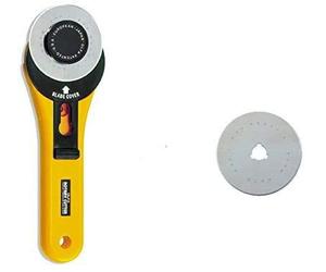 Olfa The maximum sharpness/Made in Japan 60 mm tungsten steel Big Rotary Cutter & 60mm Rotary Blade Refill, 1-Pack Value Set (with our shop original description of goods)
