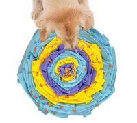 Olfactory Digging Mat - Colorful Interactive Chew Toy with Sound - Kibble Dispenser for Living Room, Outdoor and Park