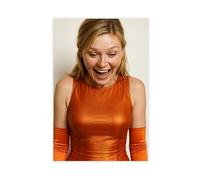 OLFCESPP Actress And Singer Kirsten Dunst Poster (11) Canvas Poster Wall Art Decor Print Picture Paintings for Living Room Bedroom Decoration 20x30inch(50x75cm)