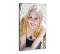 OLFCESPP Actress And Singer Kirsten Dunst Poster (21) Canvas Poster Wall Art Decor Print Picture Paintings for Living Room Bedroom Decoration 12x18inch(30x45cm)