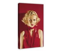OLFCESPP Actress And Singer Kirsten Dunst Poster (28) Canvas Poster Wall Art Decor Print Picture Paintings for Living Room Bedroom Decoration 20x30inch(50x75cm)