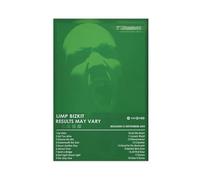 OLFCESPP Limp Bizkit Results May Vary Album Poster Canvas Poster Wall Art Decor Print Picture Paintings for Living Room Bedroom Decoration 24x36inch(60x90cm)