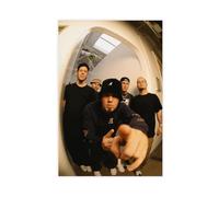 OLFCESPP Rock Band Limp Bizkit Poster (12) Canvas Poster Wall Art Decor Print Picture Paintings for Living Room Bedroom Decoration 12x18inch(30x45cm)
