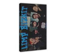 OLFCESPP Rock Band Limp Bizkit Poster (7) Canvas Poster Wall Art Decor Print Picture Paintings for Living Room Bedroom Decoration 08x12inch(20x30cm)
