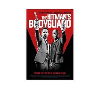 OLFCESPP The Hitman's Bodyguard Movie Poster (1) Canvas Poster Wall Art Decor Print Picture Paintings for Living Room Bedroom Decoration 20x30inch(50x75cm)