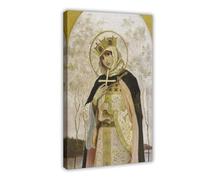Olga of Kiev Portrait Canvas Art Poster And Wall Art Picture Print Modern Family Bedroom Decor Frame 12x18inch(30x45cm)