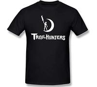 Olgyn HellMen 100% Cotton T Shirt Graphic Trollhunters Cool Oversized Tops Black M