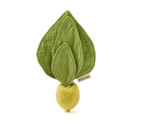 Oli&carol Lemon Mini Doudou Teether Green