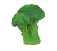 Oli & Carol - Natural Rubber Baby Teether, Brucy The Broccoli, 9 cm
